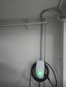 Tesla charger install